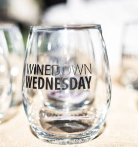 Wine Down Wednesday Glass